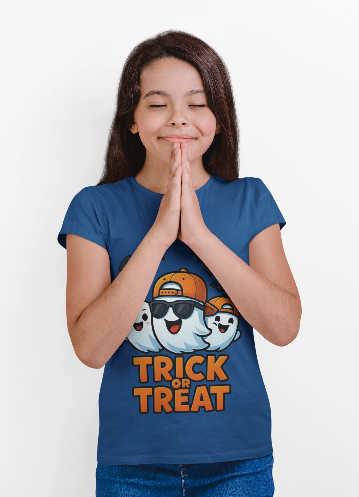 Cute Halloween Kids Tee, Trick or Treat T-Shirt, this tee transforms everyday wear into a playful celebration, making it ideal for Halloween festivities!