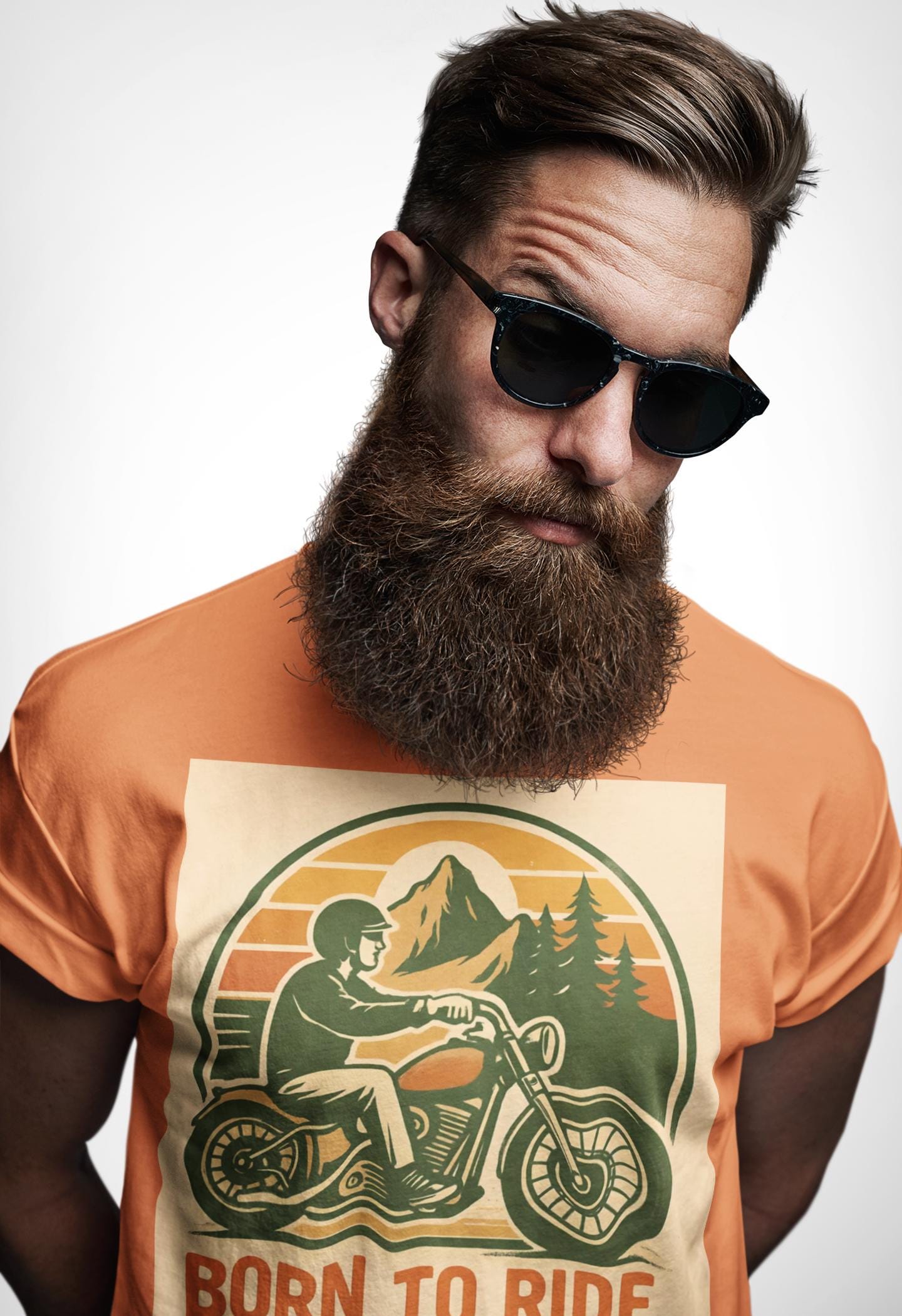 Born to Ride Forced to Work Motorcycle Shirt, This motorbike t shirt, a blend of style and comfort, is perfect for those who live and breathe the biker lifestyle.cycle apparel.