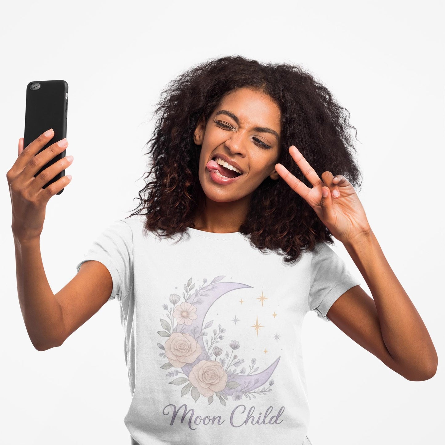 Moon Child T-Shirt, Witchy Clothes, Crescent Moon Shirt, Magical Shirt, Pagan Clothing, Witchcraft Shirt, Free Spirit
