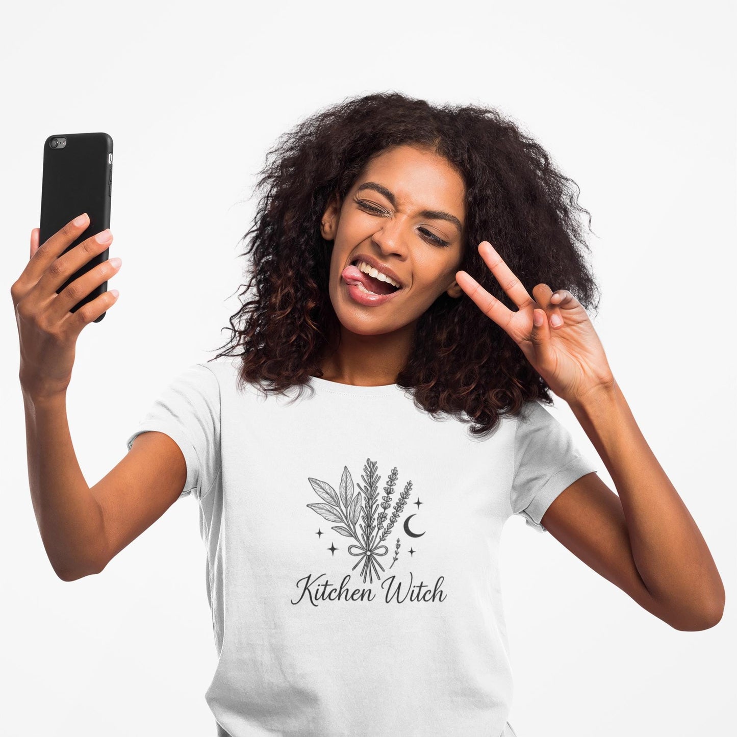Kitchen Witch T-shirt, Crafted for those who cherish the art of kitchen witchery, this witchcraft shirt is not just clothing, it's a celebration of witchy things.