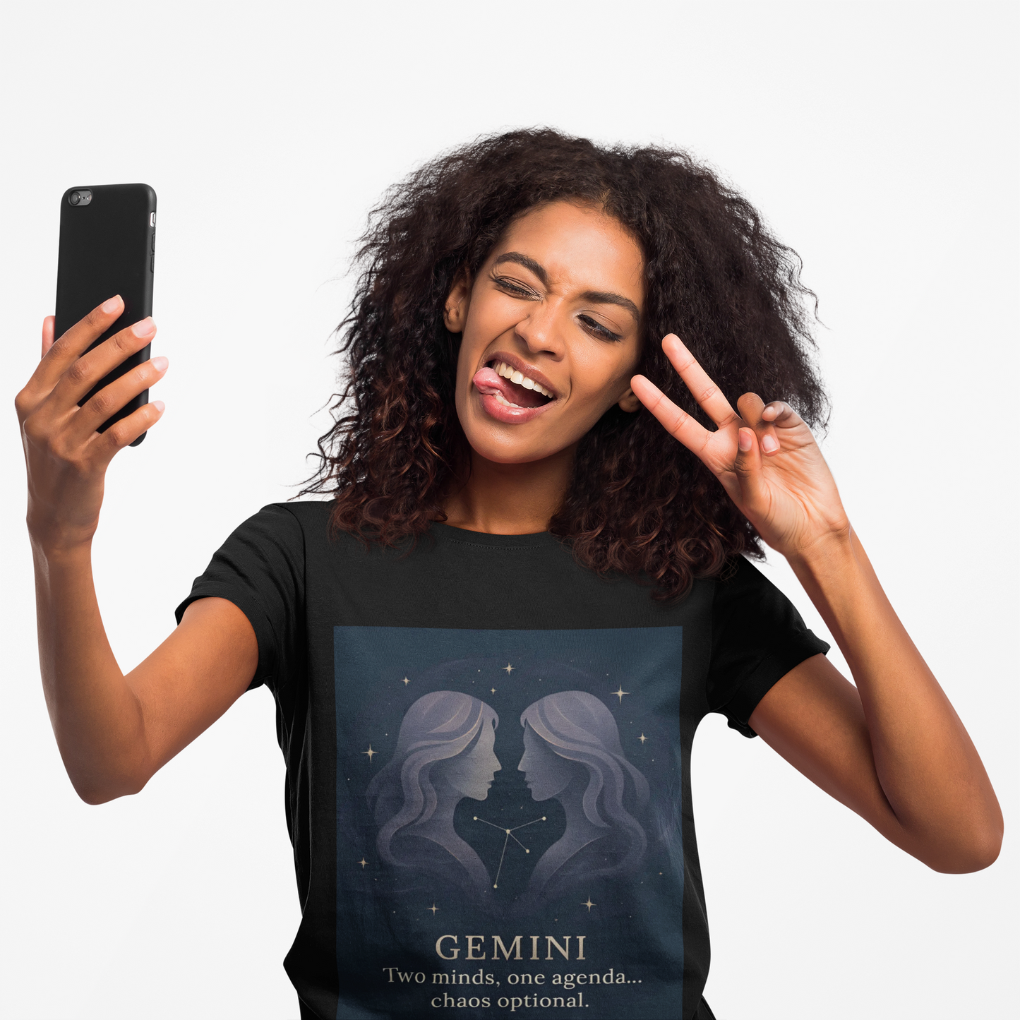Gemini Astrology T-shirt, Whether you're treating yourself or searching for the perfect Gemini birthday gift, this zodiac t-shirt is sure to delight.