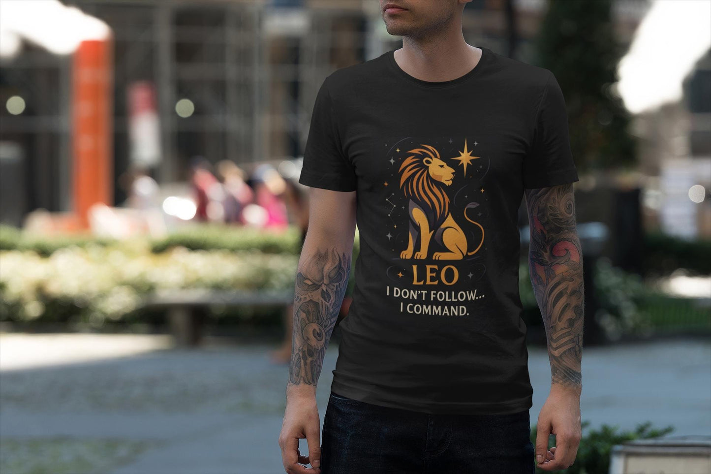 Leo Astrology T-shirt, Perfect as a Leo birthday gift, this astrology shirt offers both style and comfort, a true gem in the world of zodiac apparel.
