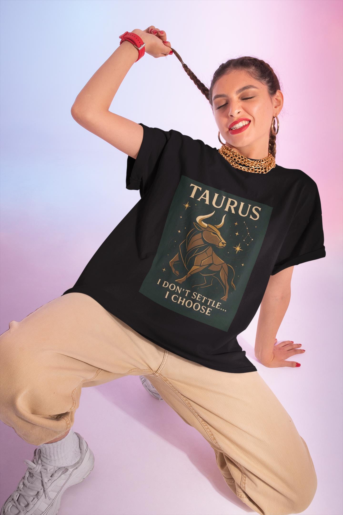 Taurus Astrology Tshirt, It's not just an outfit; it's a statement piece for the unwavering spirit of Taurus. Embrace the stars and gift someone—or yourself—the allure of a Taurus with this one-of-a-kind tshirt.