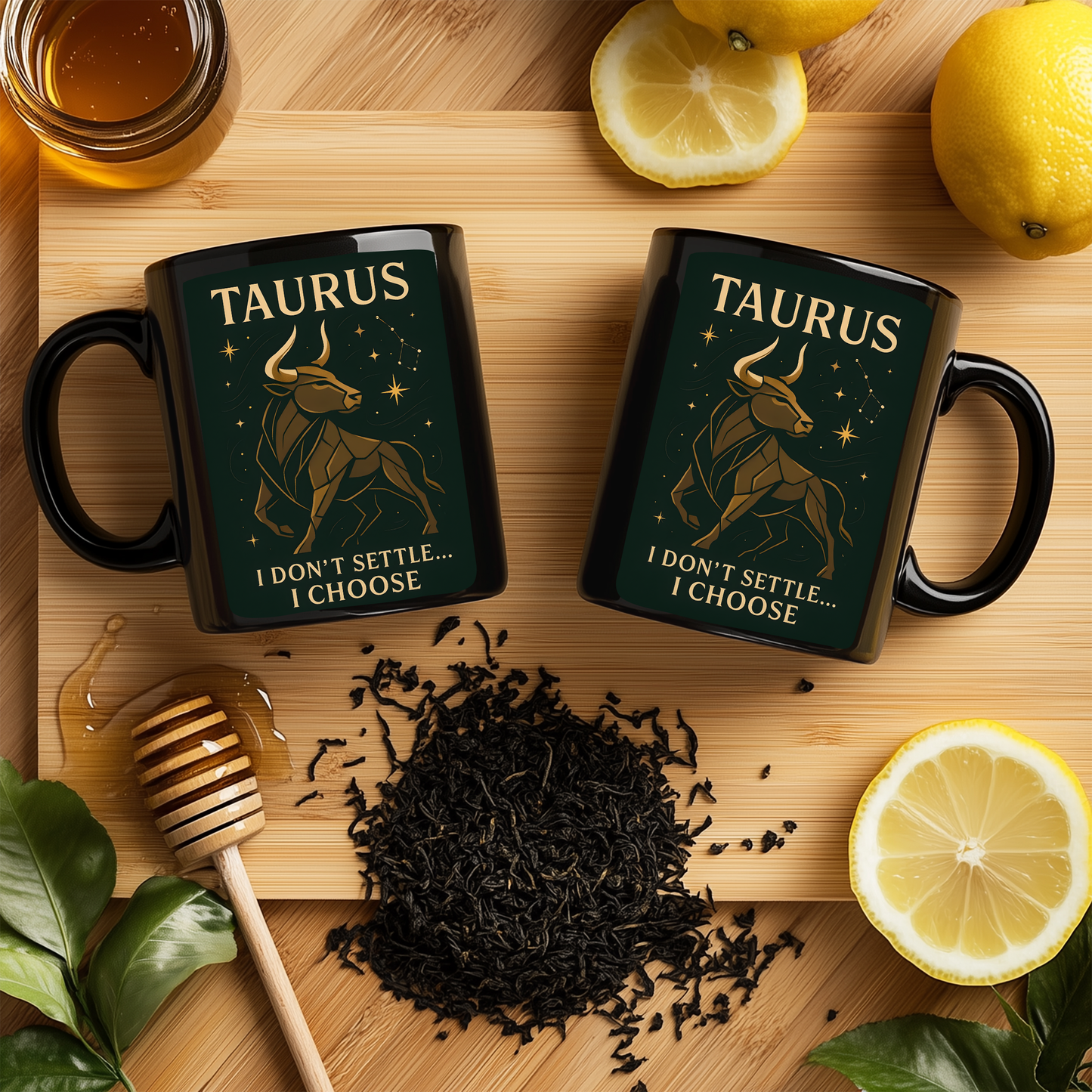 Taurus Astrology Mug, an ideal Taurus gift for those celebrating a Taurus birthday,inviting the stability and strength of the Taurus into every sip.
