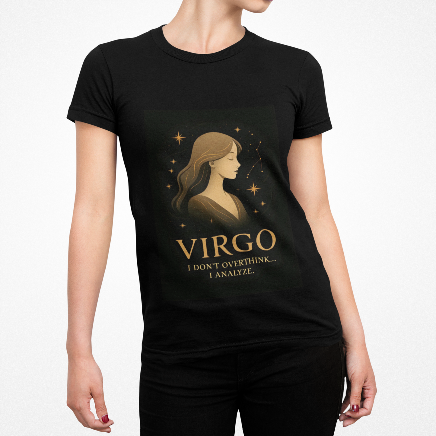 Virgo Astrology T-shirt, Whether you're celebrating a Virgo birthday or simply searching for the ideal gift for Virgo enthusiasts.
