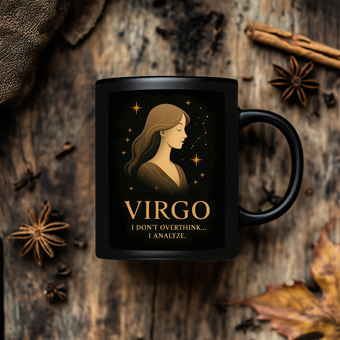 An ideal astrology gift, this Virgo mug is not just a beautiful piece but a heartfelt gesture.