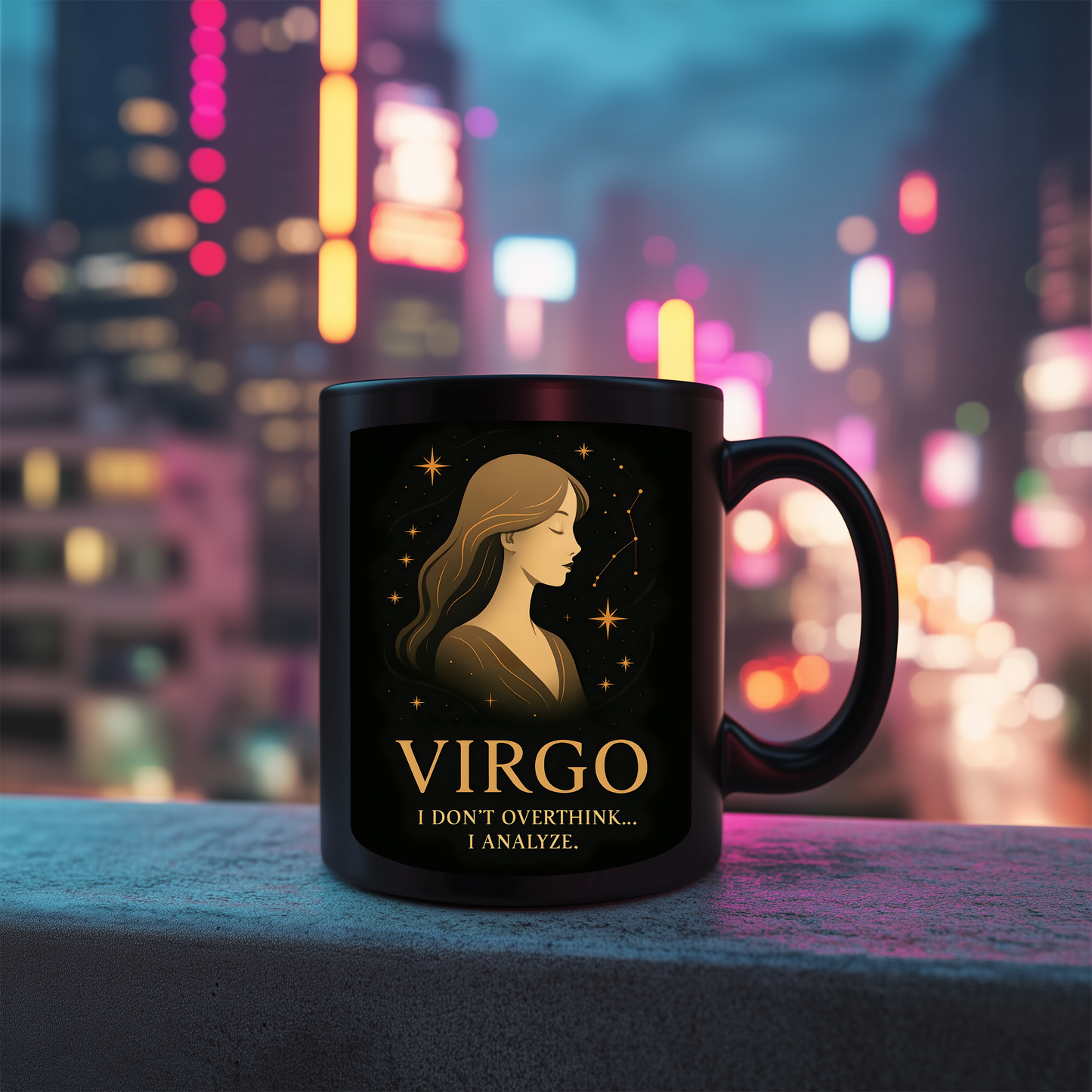 An ideal astrology gift, this Virgo mug is not just a beautiful piece but a heartfelt gesture.