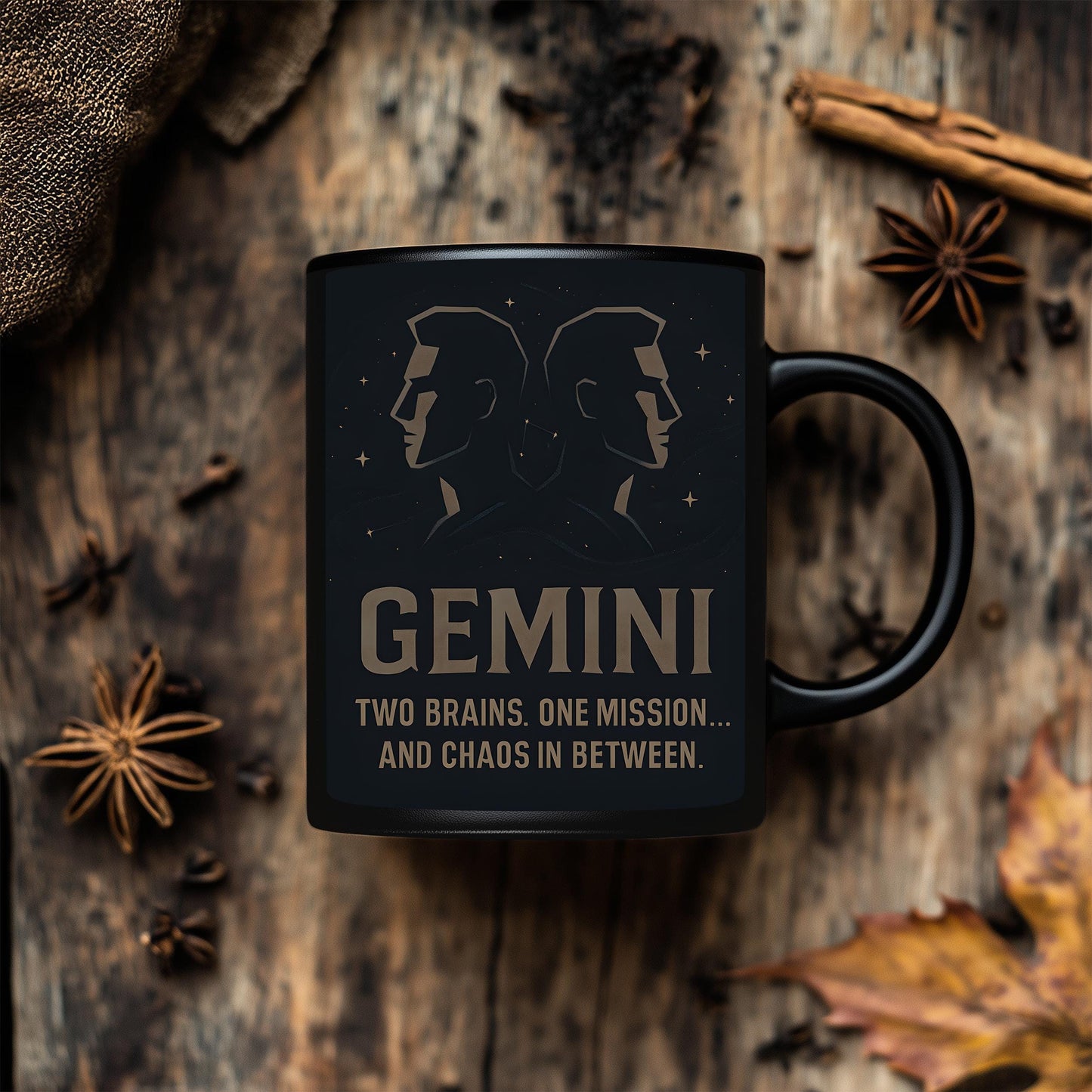 Gemini Astrology Mug, Crafted as a thoughtful gift for Gemini aficionados, it's the ideal Gemini birthday gift, melding the allure of their horoscope with the practical elegance of a Gemini coffee cup.