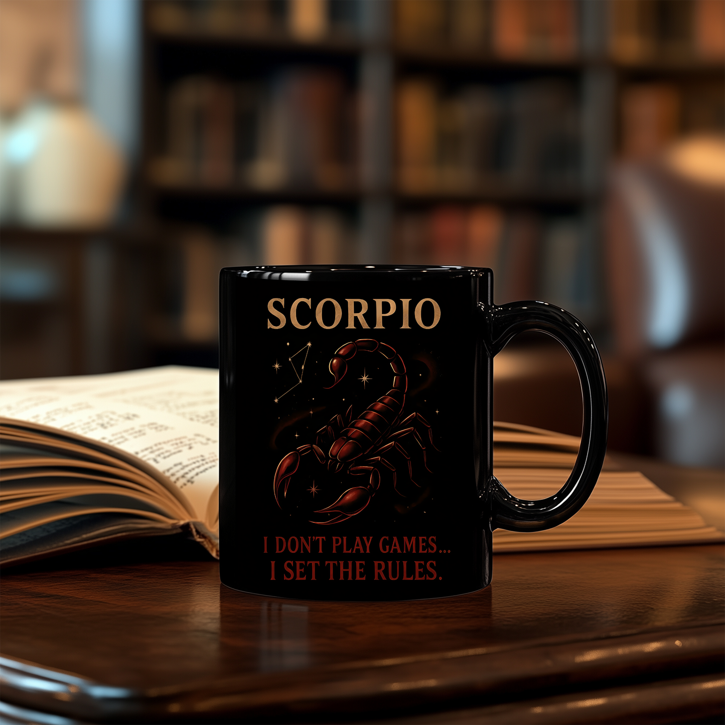 Scorpio Astrology Mug, Perfect as a gift for Scorpio enthusiasts or a thoughtful gesture for a November birthday.