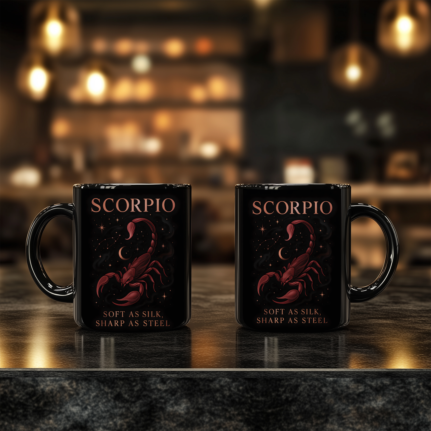 Scorpio Astrology Mug, Perfect as a gift for Scorpio enthusiasts or a thoughtful gesture for a November birthday.
