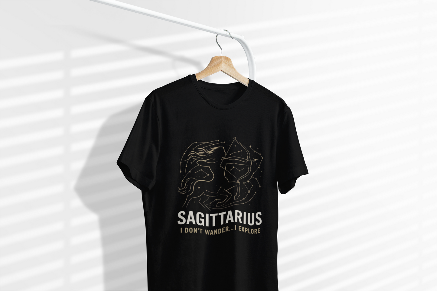 Sagittarius Astrology T-shirt, this astrology Tshirt is more than just an article of clothing—Ideal as a gift for Sagittarius friend.