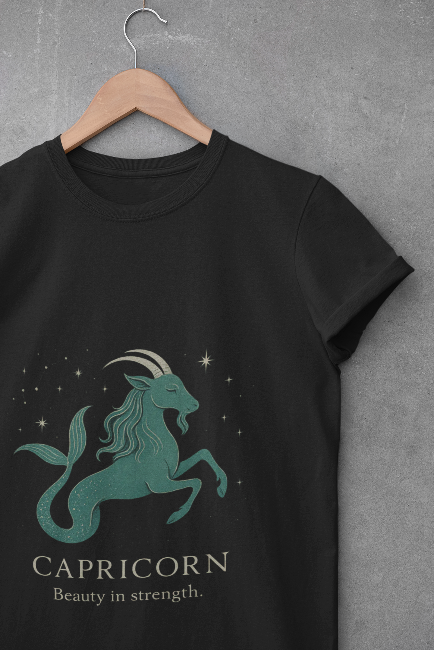 Capricorn Astrology T-Shirt, making it an ideal Capricorn gift or a treat for your own Capricorn birthday celebration.