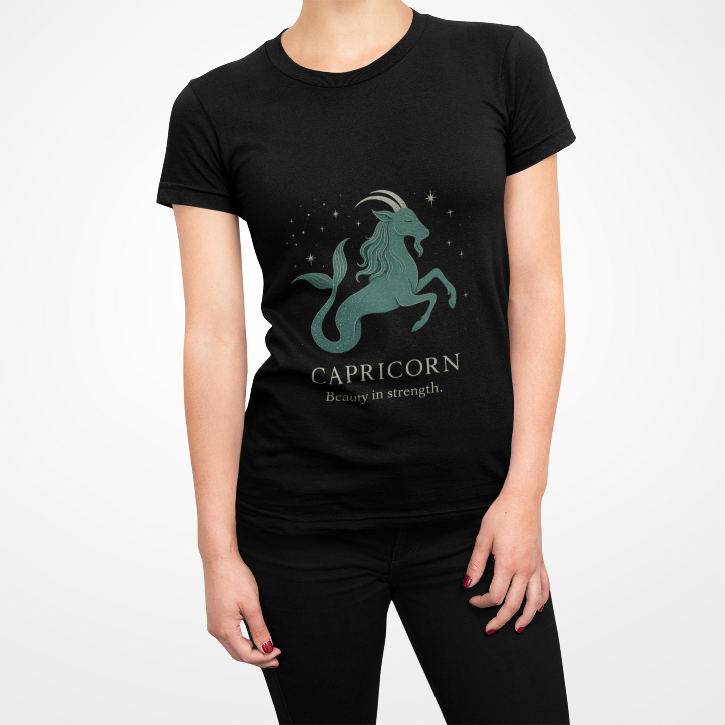 Capricorn Astrology T-Shirt, making it an ideal Capricorn gift or a treat for your own Capricorn birthday celebration.