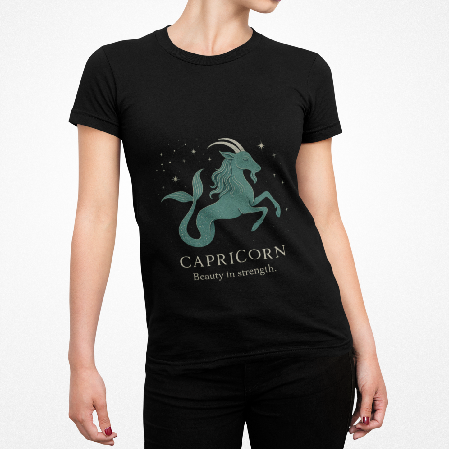 Capricorn Astrology T-Shirt, making it an ideal Capricorn gift or a treat for your own Capricorn birthday celebration.