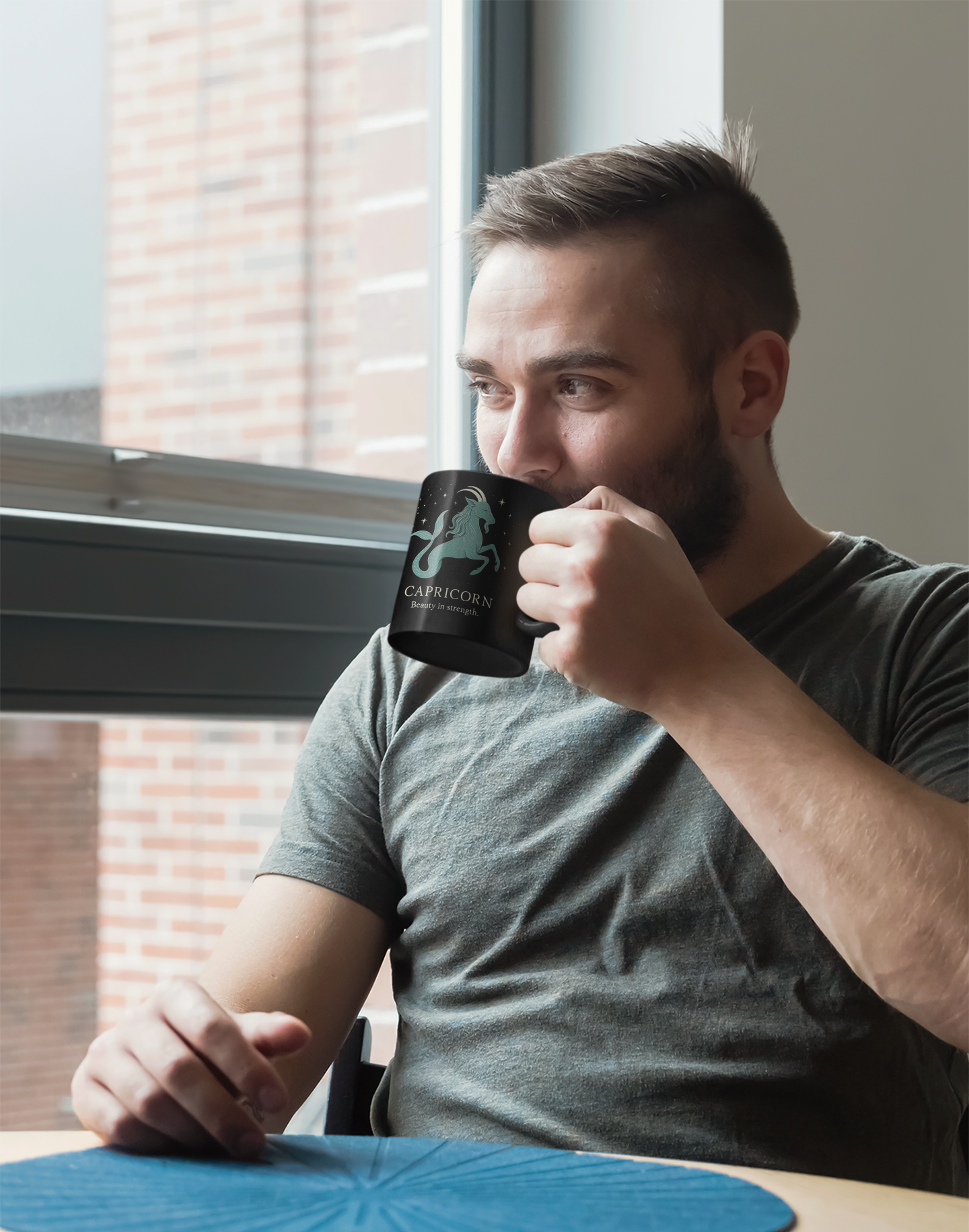 Capricorn Astrology Mug, an ideal Capricorn gift for birthdays or any special occasion.