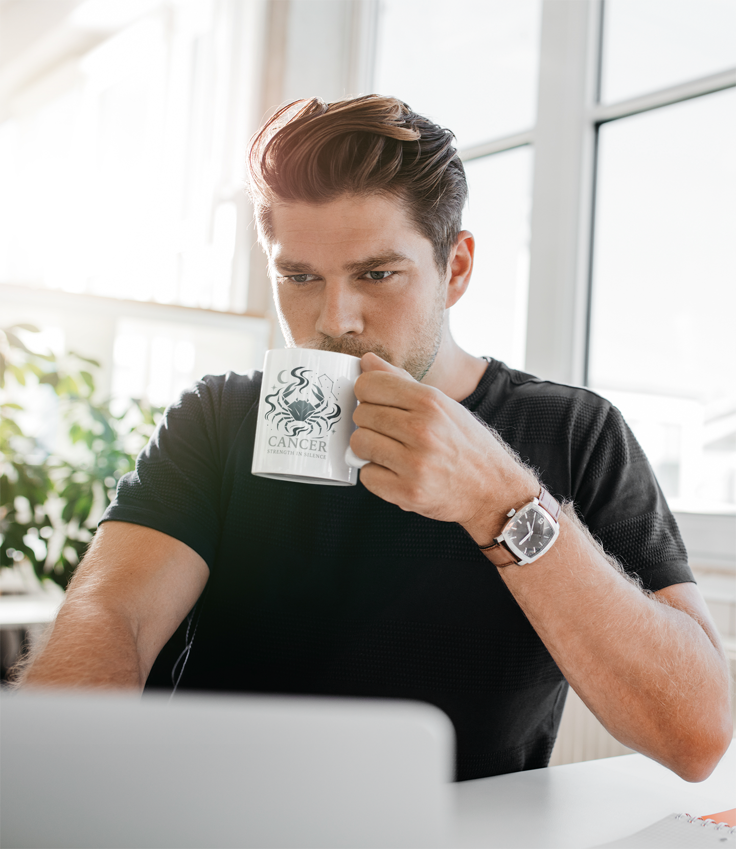 Cancer Astrology Mug, an ideal Cancer birthday gift.