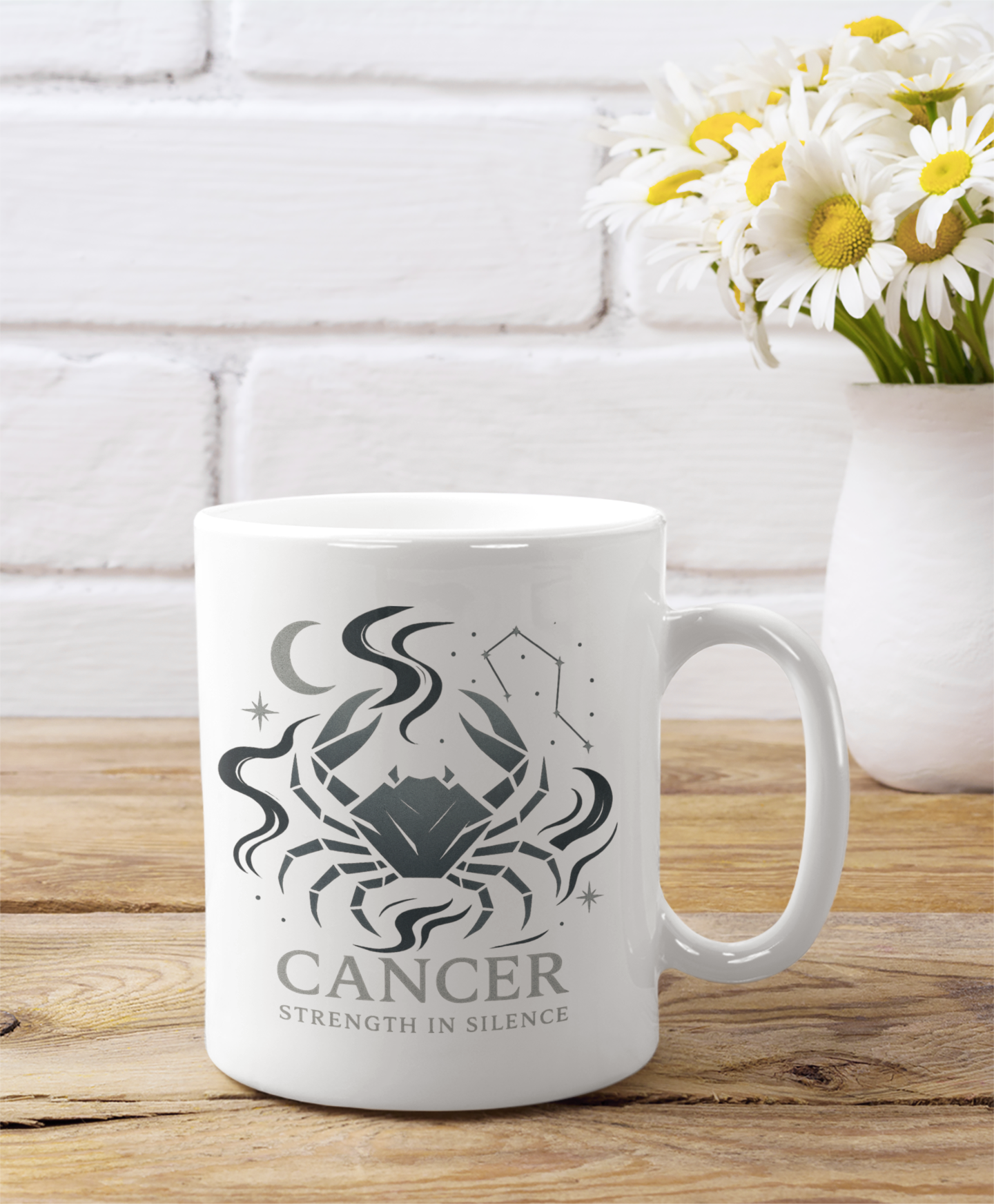 Cancer Astrology Mug, an ideal Cancer birthday gift.