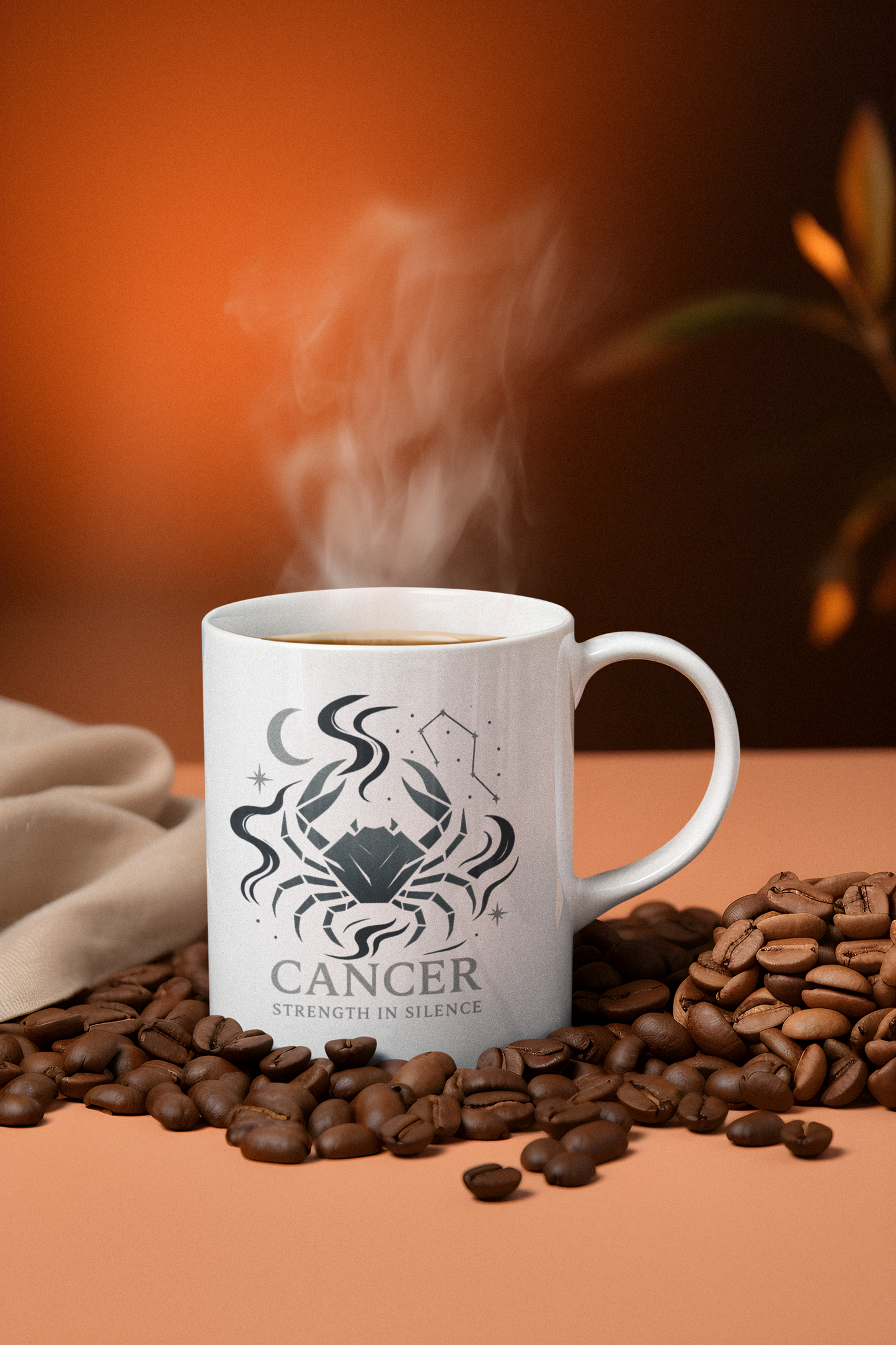 Cancer Astrology Mug, an ideal Cancer birthday gift.