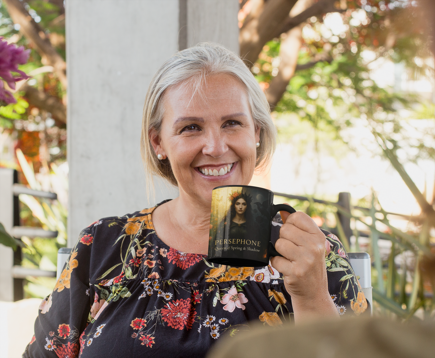 Goddess Persephone Mug, perfect for those who cherish the stories of Greek gods, adding a magical touch to your morning ritual. Let this witchy mug be your daily reminder of Persephone’s elegance and strength.,witchy stuff,witch gift