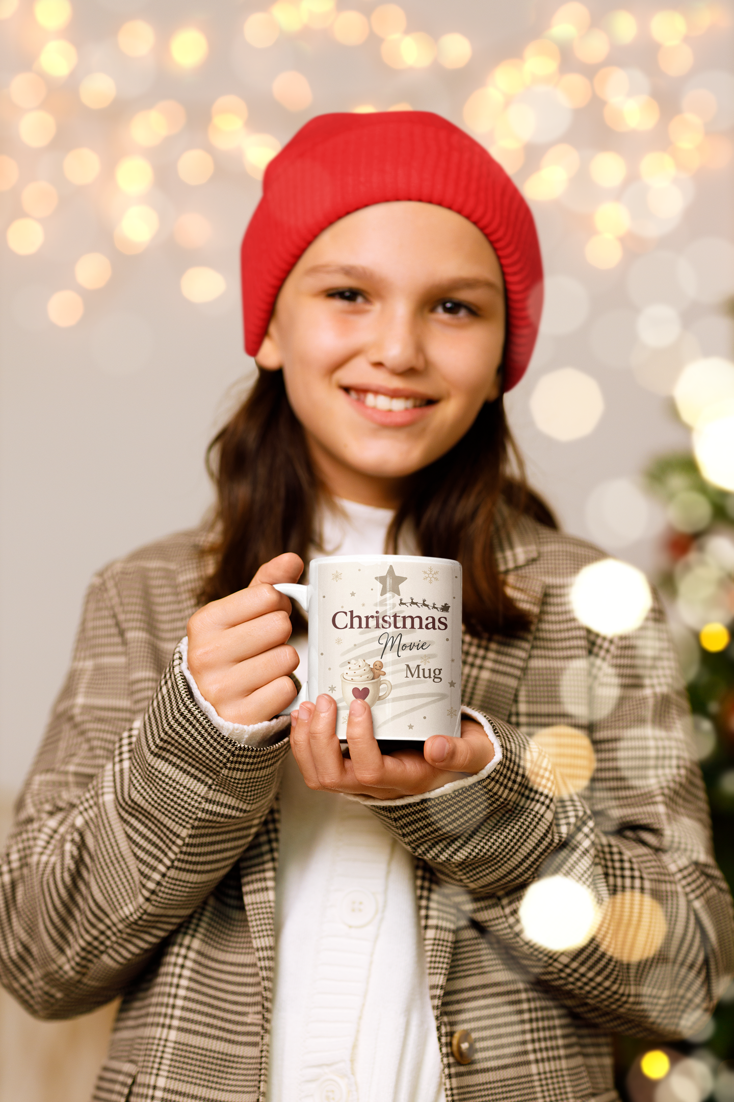 Christmas Movie Mug,Perfect for those cherished movie nights, this movie mug transforms every sip into a heartwarming experience.