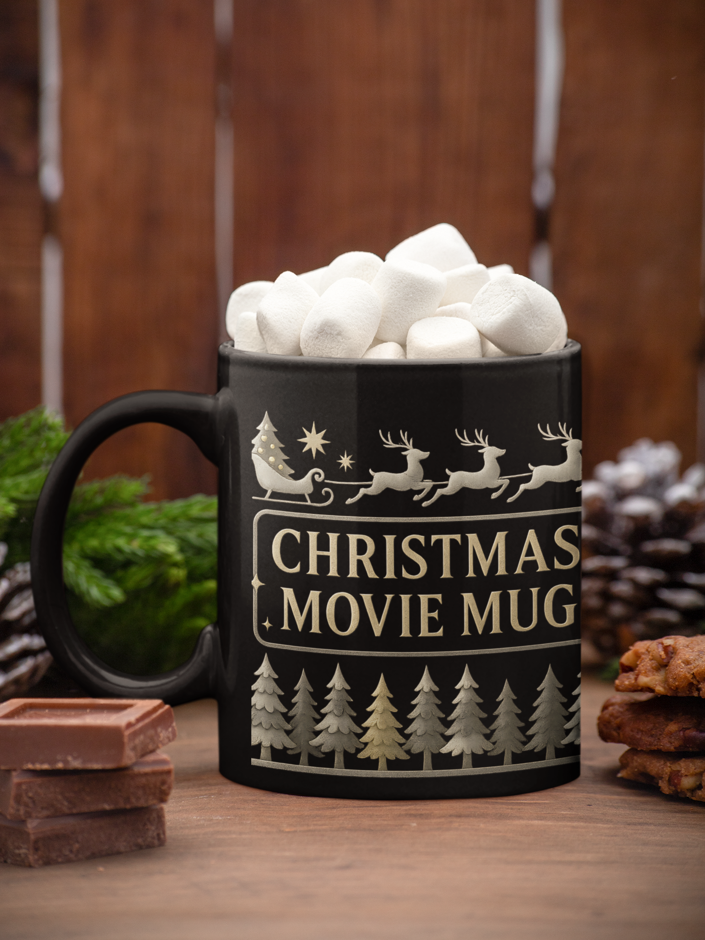 Christmas Movie Mug, Let this enchanting xmas coffee mug inspire your holiday traditions, filling each moment with warmth and cheer.