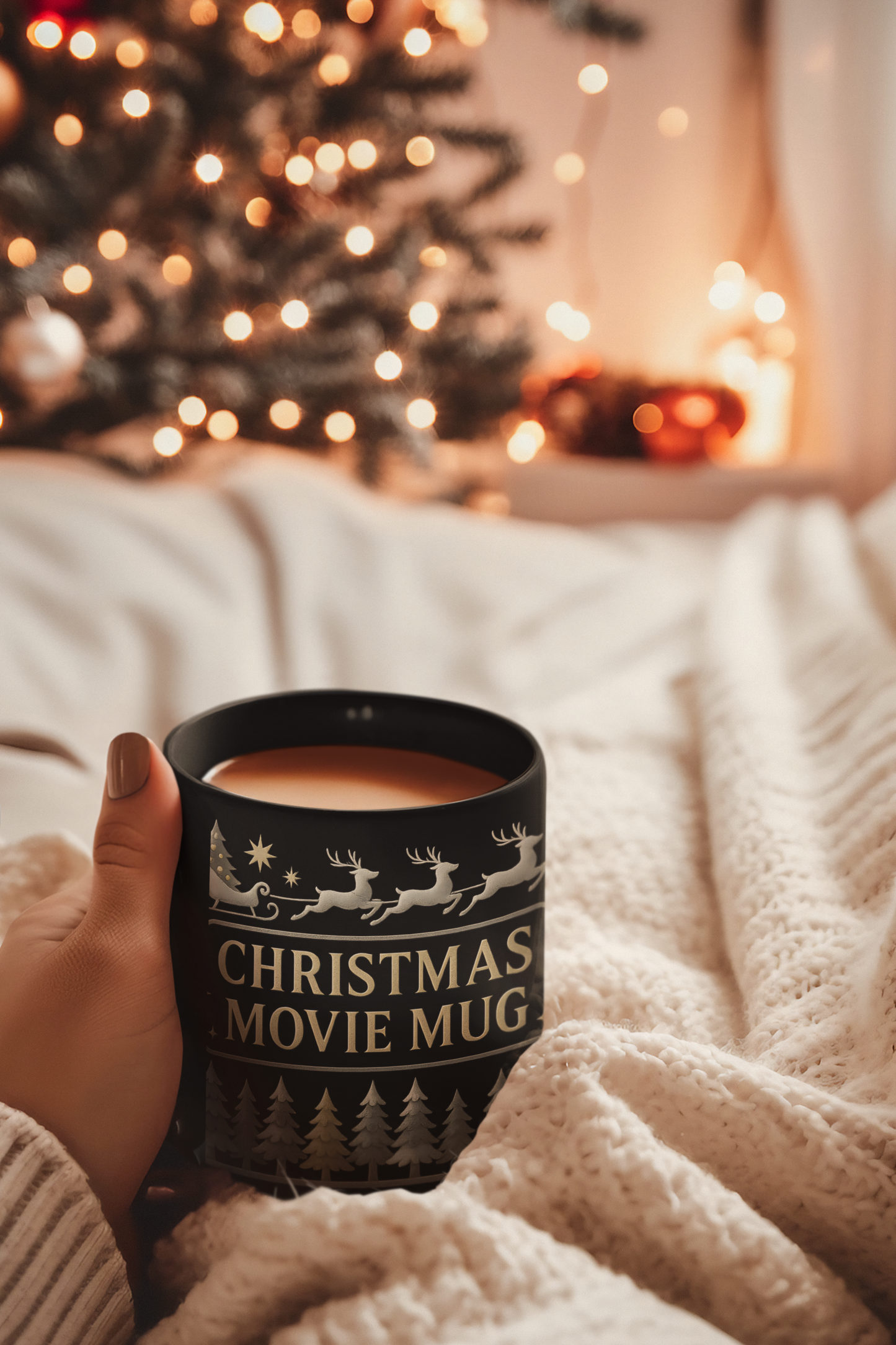 Christmas Movie Mug, Let this enchanting xmas coffee mug inspire your holiday traditions, filling each moment with warmth and cheer.