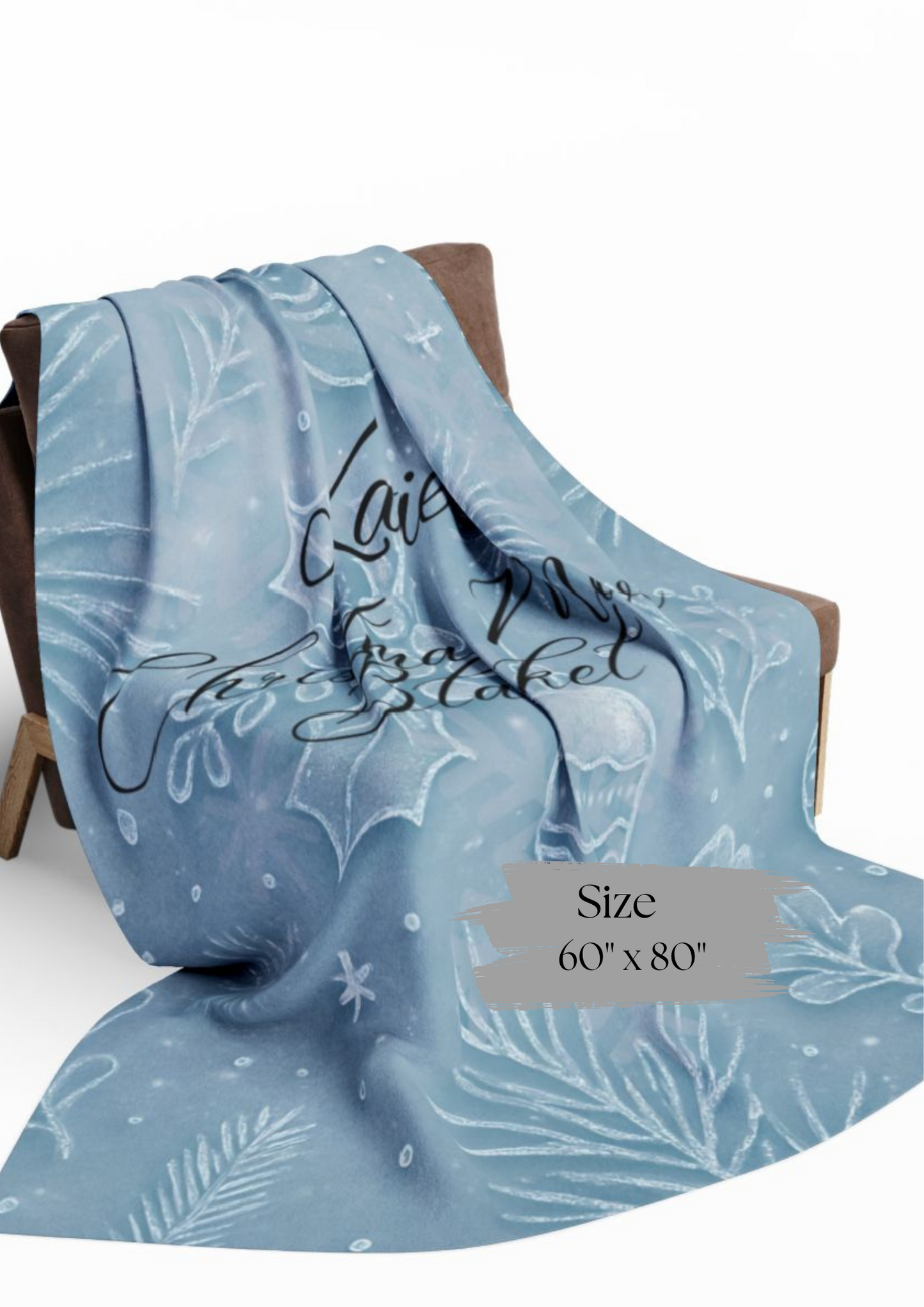 Personalised Christmas Movie Blanket,you can customize it as a custom name blanket, making every snuggle blanket moment uniquely yours.