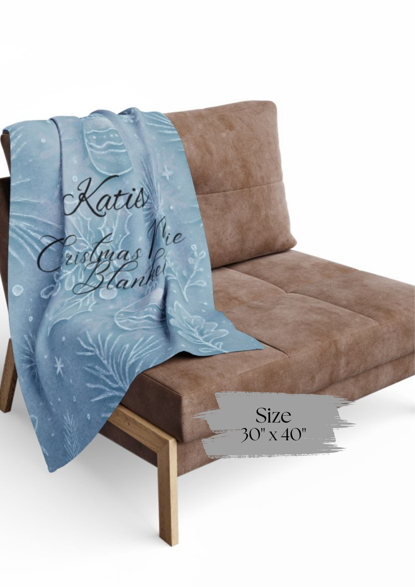 Personalised Christmas Movie Blanket,you can customize it as a custom name blanket, making every snuggle blanket moment uniquely yours.