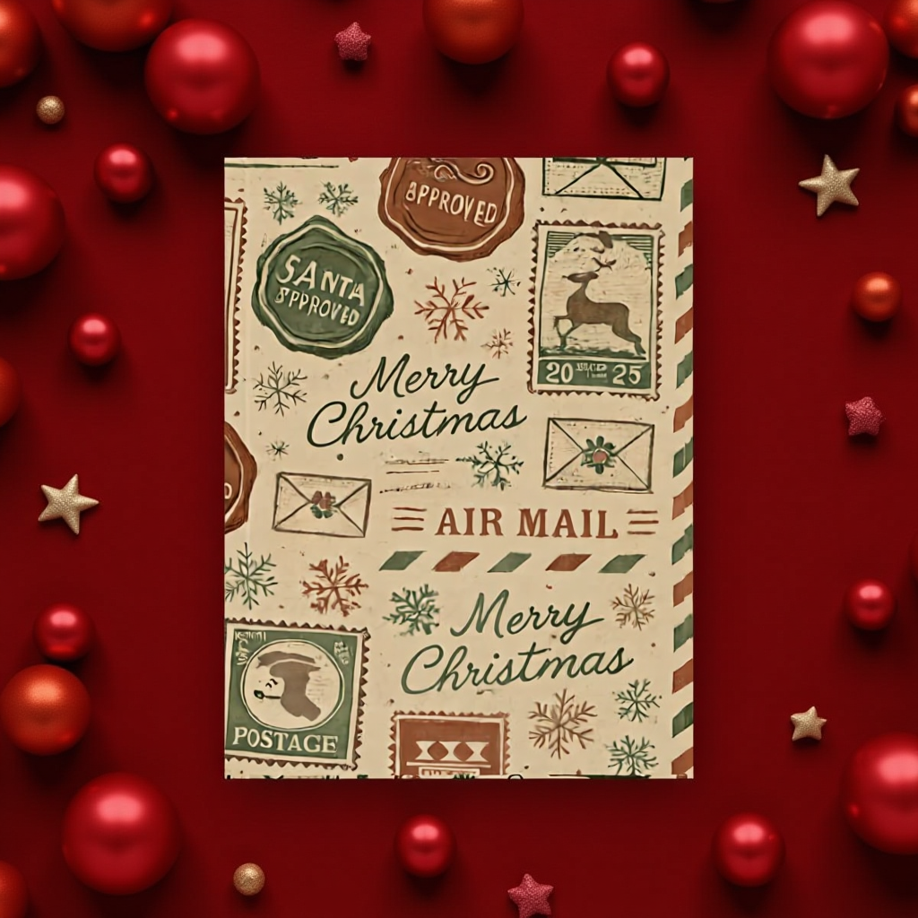 Festive Vintage Santa Kids Stocking Filler,Secret Santa Notebook,Whether it’s tucked into a Christmas Eve box or exchanged at a secret santa work gathering, it adds a sprinkle of festive cheer.