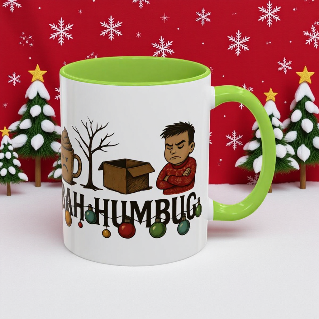 Bah Humbug Mug, Secret Santa Work this humbug-themed xmas mug serves as a unique bah humbug gift that will bring a smile—or at least a smirk—to any work bestie.