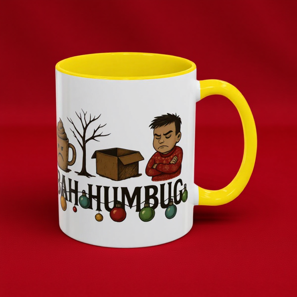 Bah Humbug Mug, Secret Santa Work this humbug-themed xmas mug serves as a unique bah humbug gift that will bring a smile—or at least a smirk—to any work bestie.