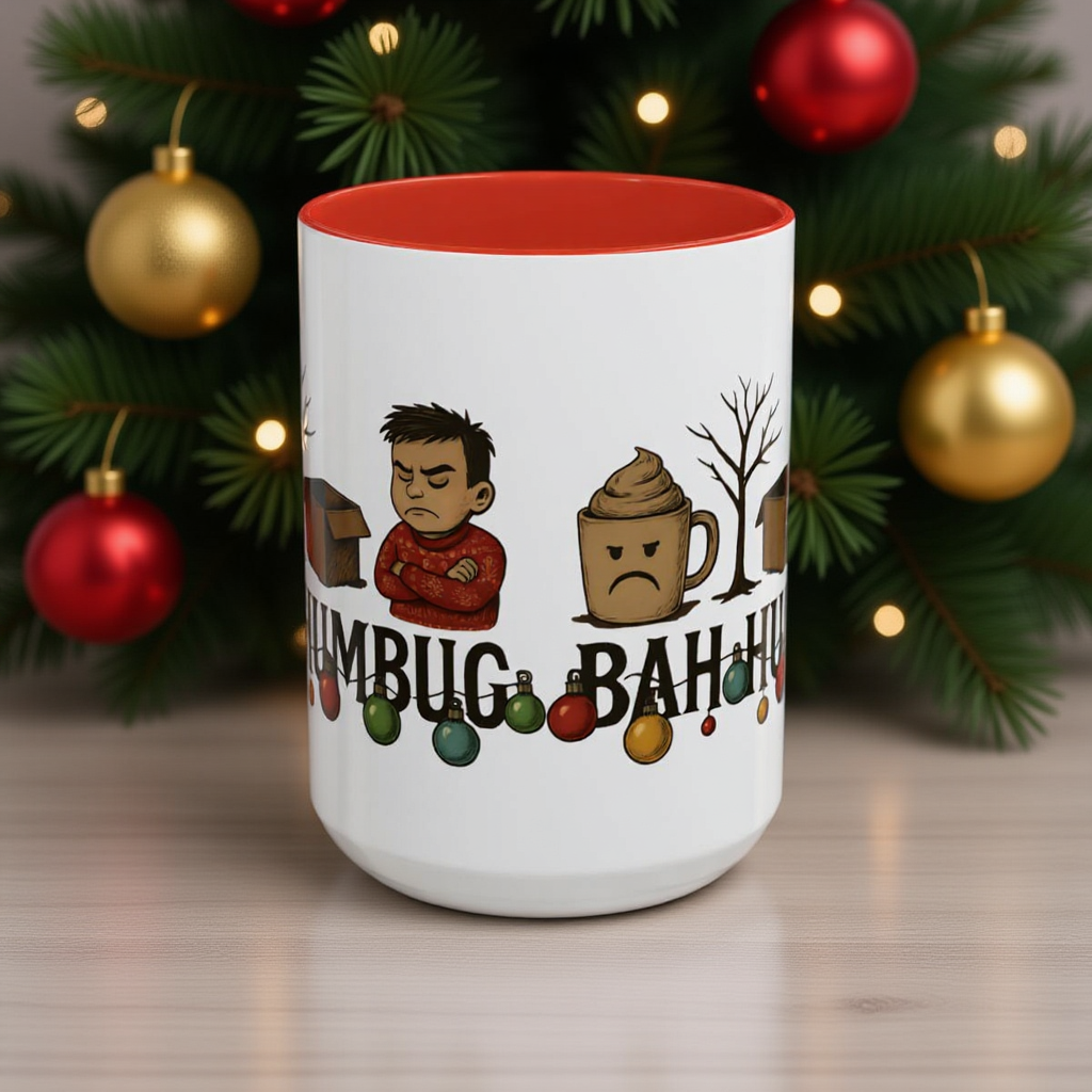 Bah Humbug Mug, Secret Santa Work this humbug-themed xmas mug serves as a unique bah humbug gift that will bring a smile—or at least a smirk—to any work bestie.