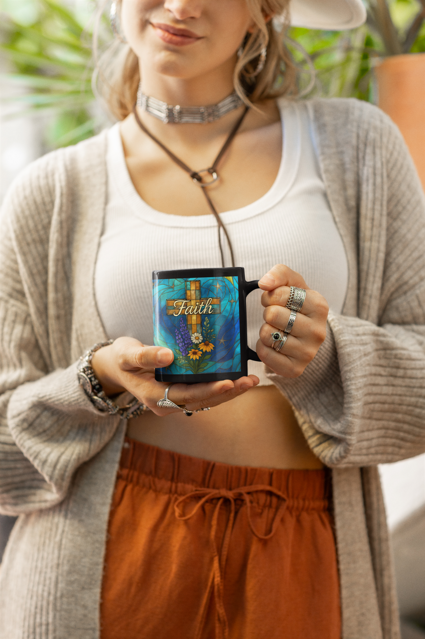 Christian Faith Coffee Mug, Let this faith mug serve as a daily reminder of love and spirituality