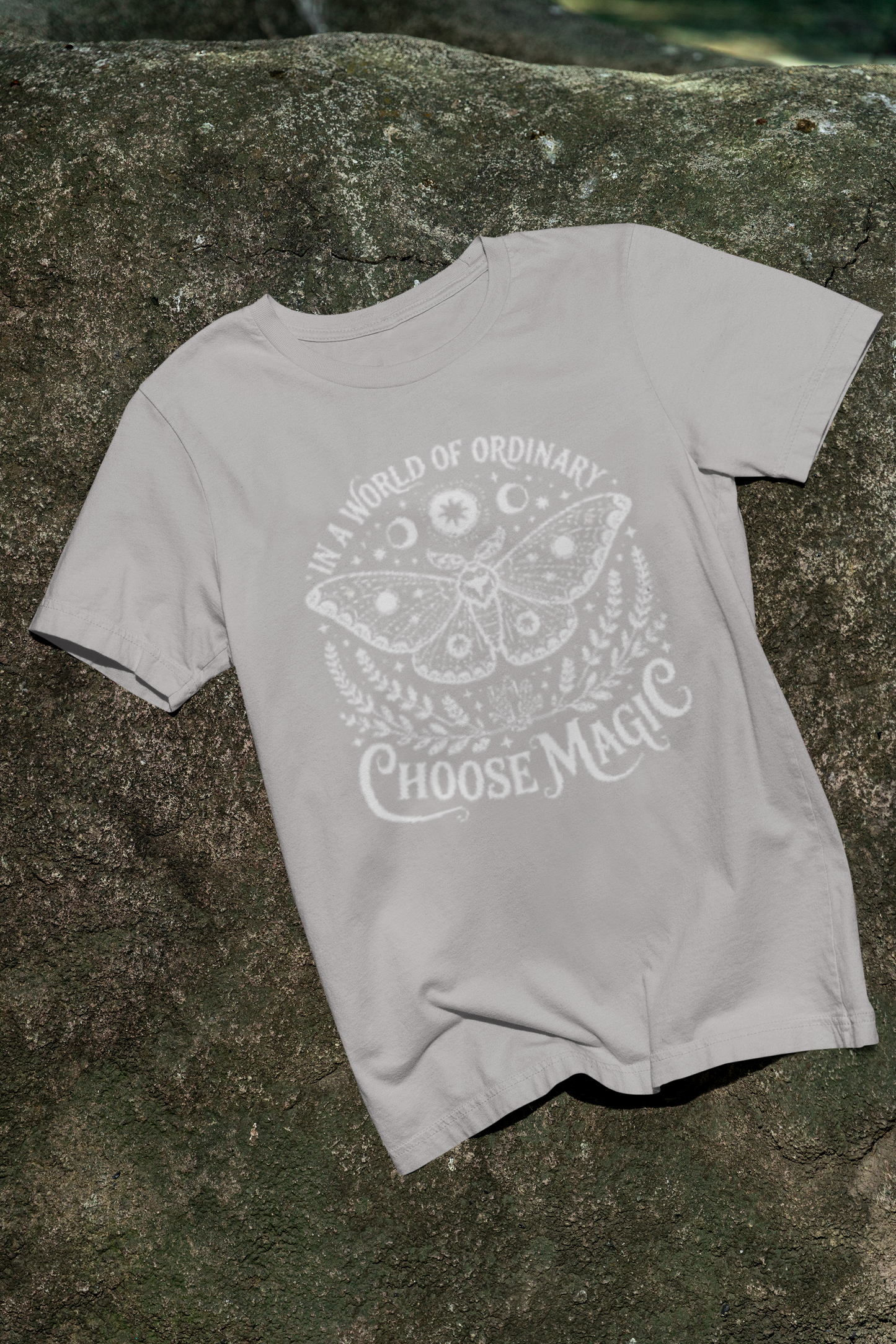 Choose Magic Witchy T-Shirt • Magical Spell Graphic Tee • Occult Mystical Shirt • Witchy Gift Unisex Top • Spiritual Pagan Clothing