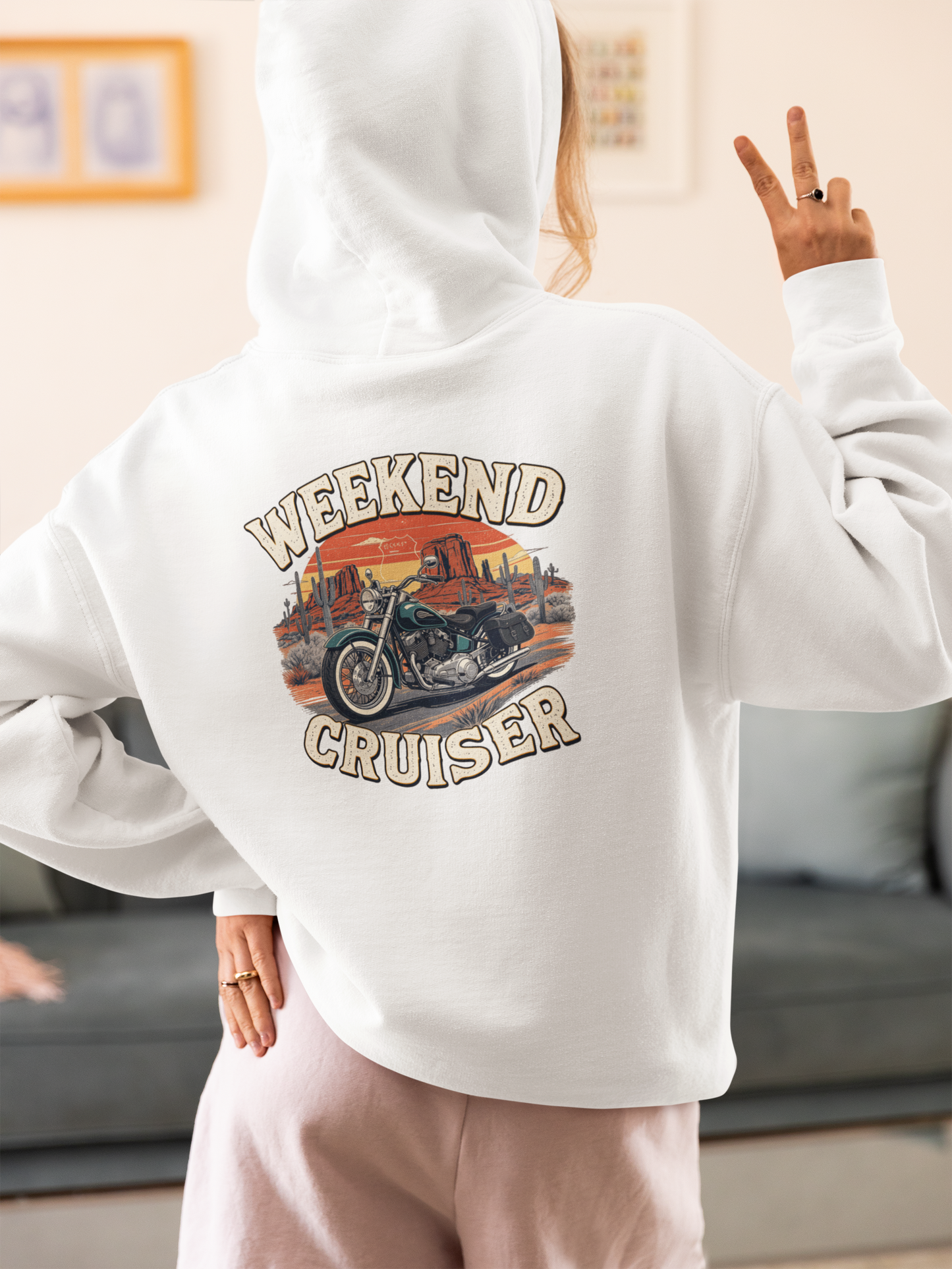 Personalised Cruiser Hoodie, Biker Hoodie, Motorcycle Hoodie, Bike Hoodie, Hoodie for Bikers,Rider Hoodie,Biker Dad Gifts,Biker Brother Gift