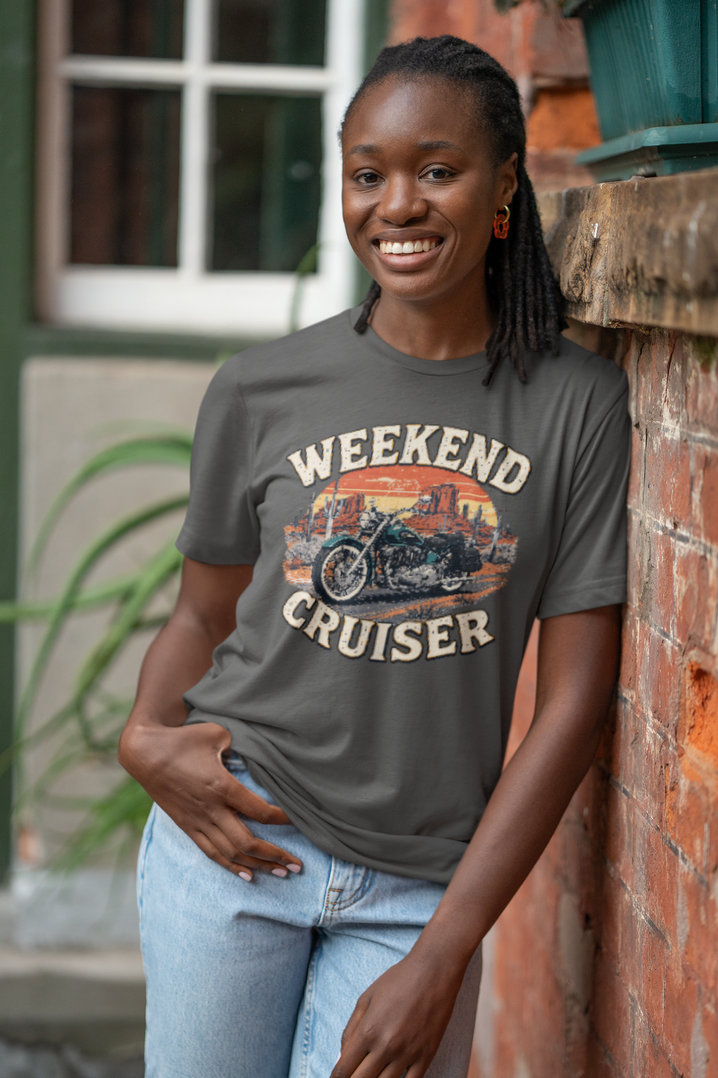 Weekend Cruiser Vintage Biker T-Shirt, Cruiser Motorcycle, Motorcycle Shirt,Unique Graphic Tee,Bike Lover Gift,Biker Apparel,Biker Dad Gifts