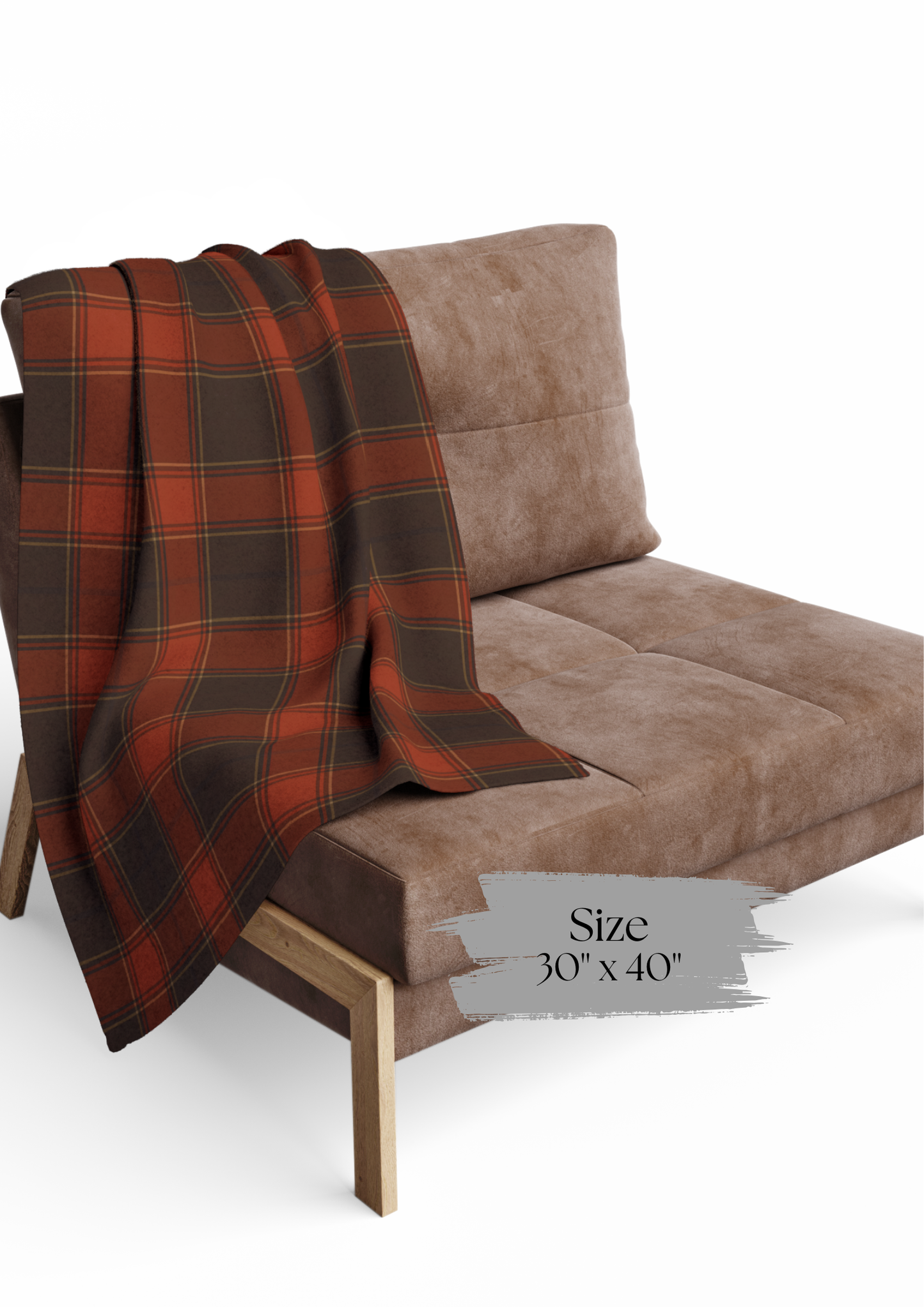 Cozy Arctic Fleece Blanket, Warm Throw, Plaid Blanket, Winter Blanket, Soft Throw, Holiday Blanket, Snuggle Blanket