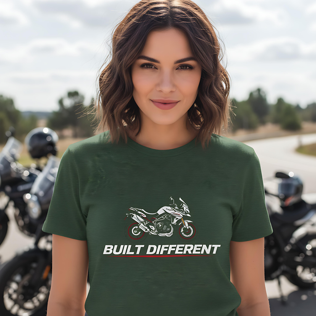 Cotton Triumph Biker shirt, motorcycle apparel, alternative clothing, mechanic gift, gift for biker.