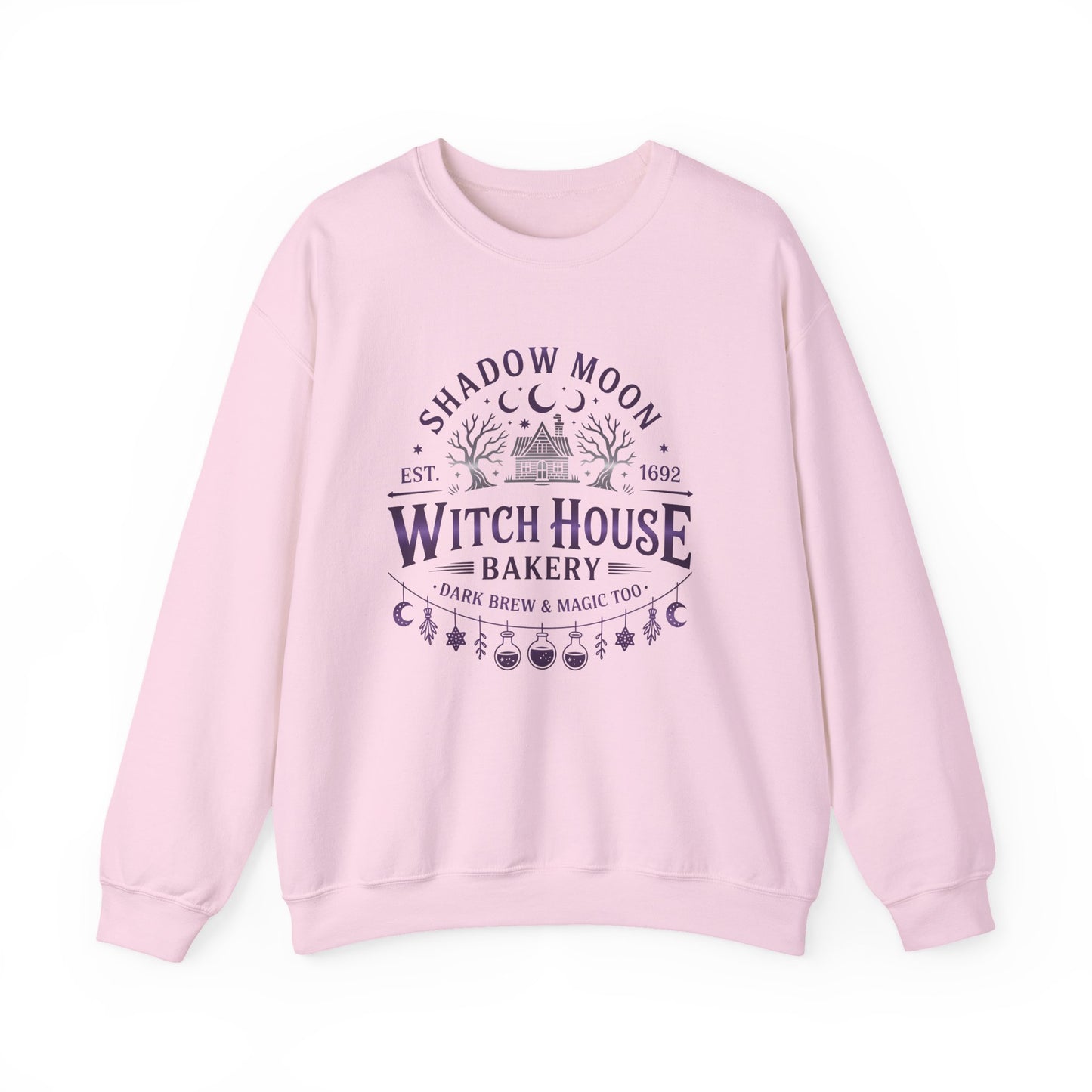 Witch House Bakery Sweater • Witchy Bakery Graphic Pullover • Occult Witch Sweater • Magical Kitchen Witch Gift