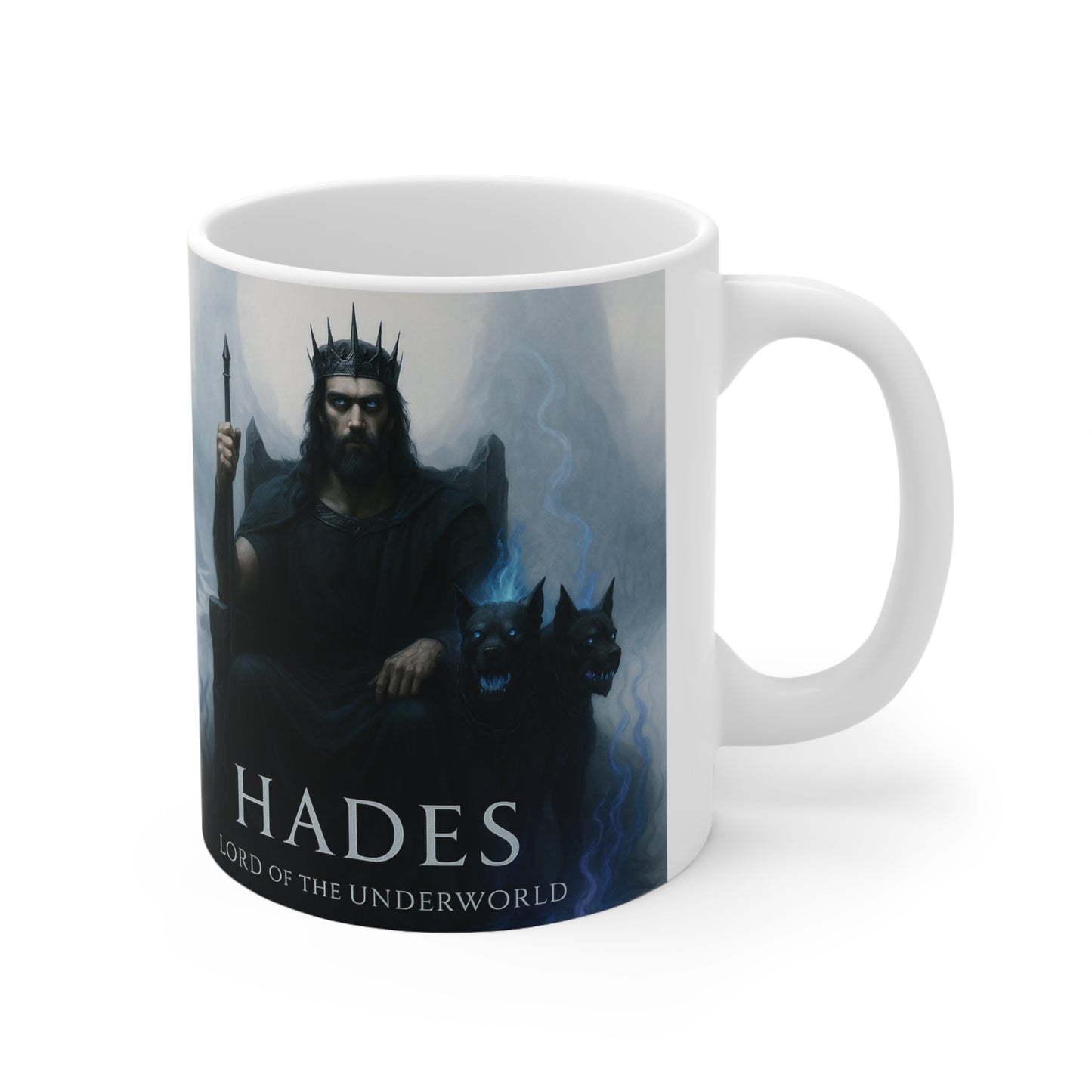 Hades Mug, God of Underworld Mug, the perfect Hades gift for mythology enthusiasts.