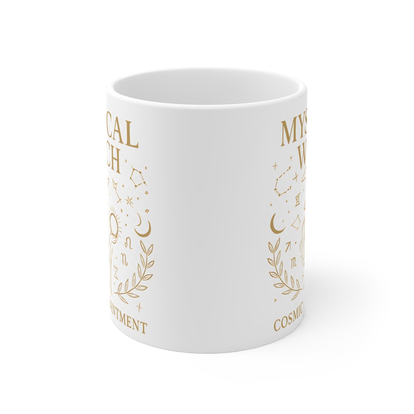 Mystical Witch Cosmic Enchantment Mug, Ideal for any lover of witchy stuff, this enchanting witchy mug is perfect for savoring your favorite witches brew