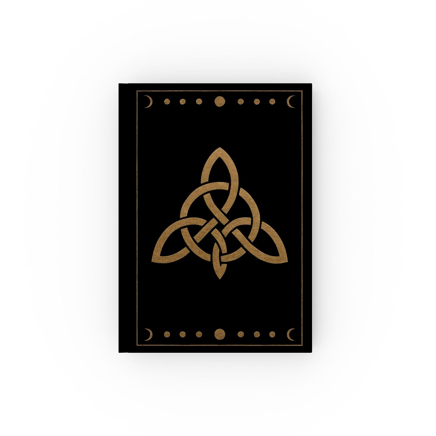Witches Knot Hardback Notebook, This enchanting witch journal, adorned with intricate wiccan symbols, serves as the perfect book of shadows for all levels of practitioners.