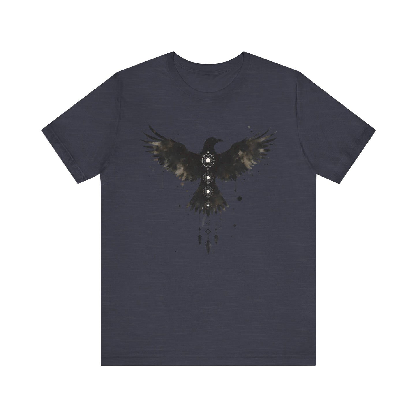 Viking Raven T-shirt, Embrace the spirit of Norse mythology with our Viking Raven T-shirt. This raven shirt captures the essence of Viking art.
