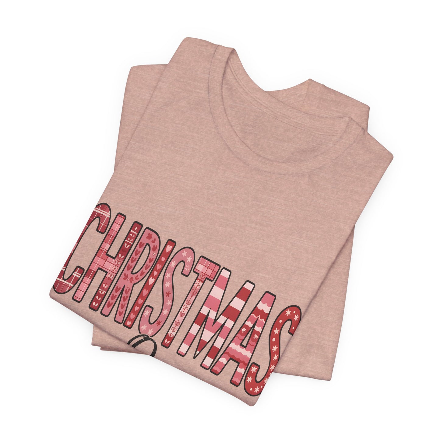 Christmas Queen Pinkmas T-shirt, Perfect for a sister XMAS gift or a Christmas mom gift, this festive shirt captures the essence of a very merry Christmas