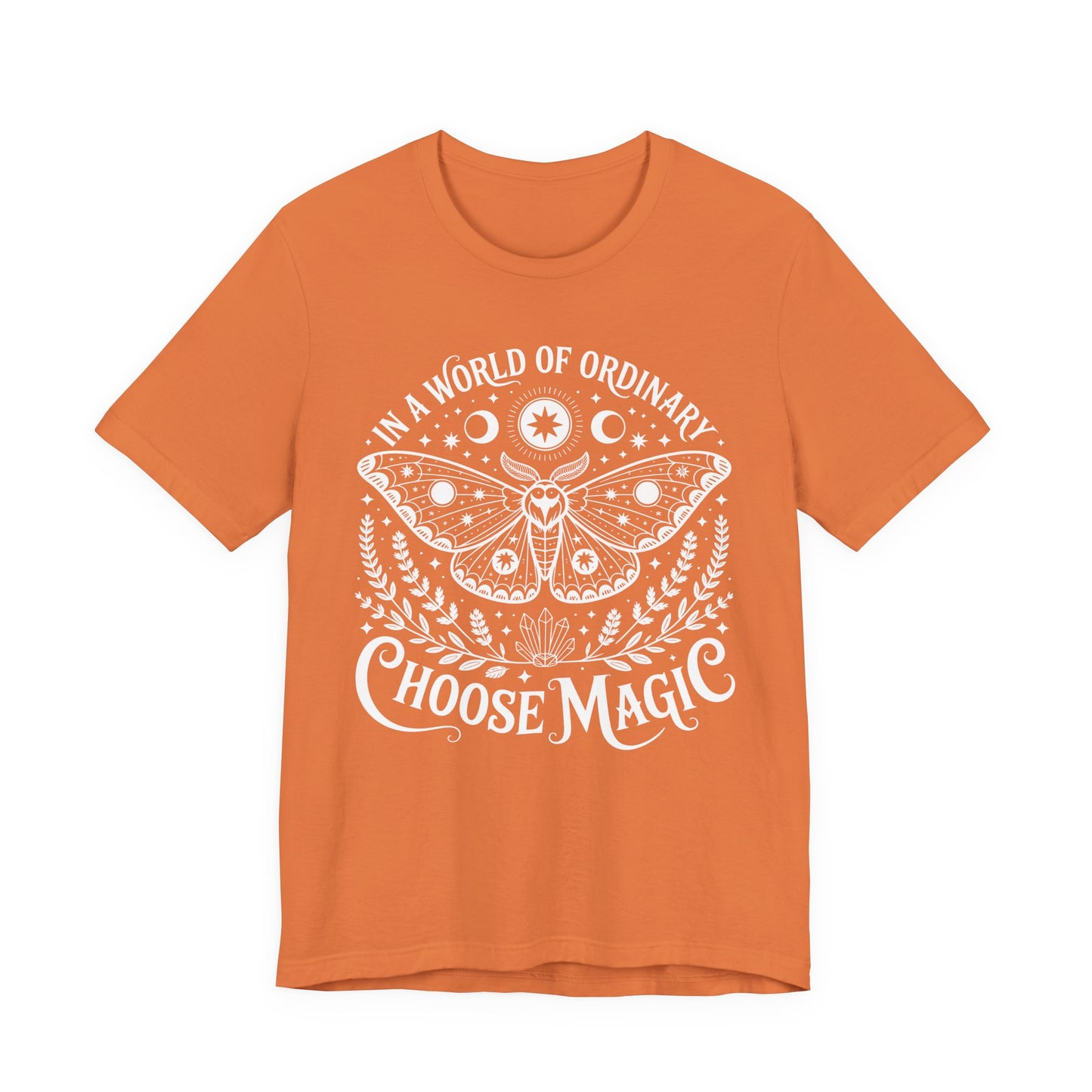 Choose Magic Witchy T-Shirt • Magical Spell Graphic Tee • Occult Mystical Shirt • Witchy Gift Unisex Top • Spiritual Pagan Clothing