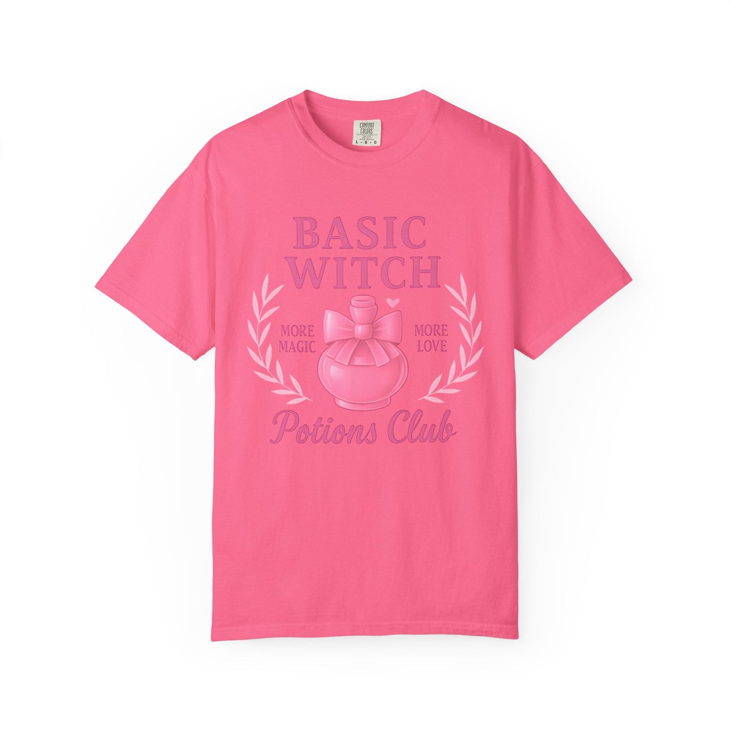 Basic Witch Potions Club Tshirt, Step into a world where magic meets comfort with the Basic Witch Potions Club T-shirt.