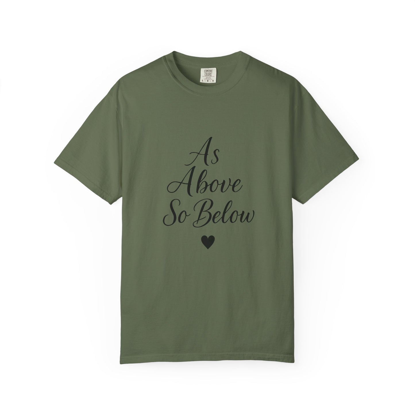 As Above So Below T-shirt, Embrace the celestial vibes infused in this spiritual tee, where the ancient secrets of pagan clothing meet the modern allure of witchy clothes.