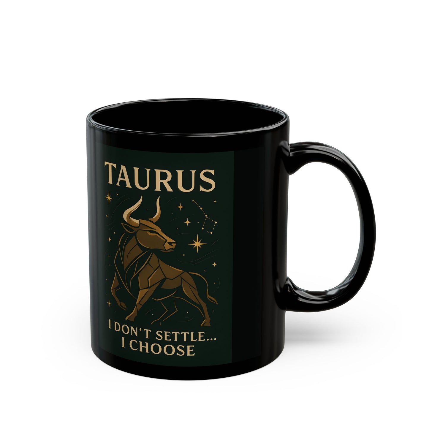 Taurus Astrology Mug, an ideal Taurus gift for those celebrating a Taurus birthday,inviting the stability and strength of the Taurus into every sip.