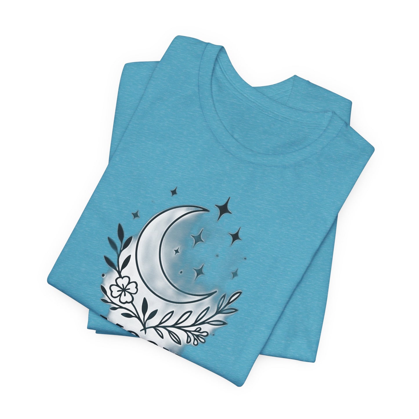 Moon Child T-Shirt, Crescent Moon Shirt, this moon child tee is more than just a piece of pagan clothing—it's a magical shirt that invites the wearer to explore the enchanting world of witchy things.
