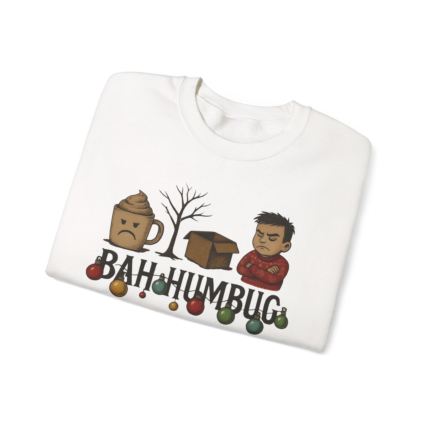Bah Humbug Sweater, Work Colleague Gift, Secret Santa, Celebrate sweater weather with a sense of humor that brightens up any office gathering.